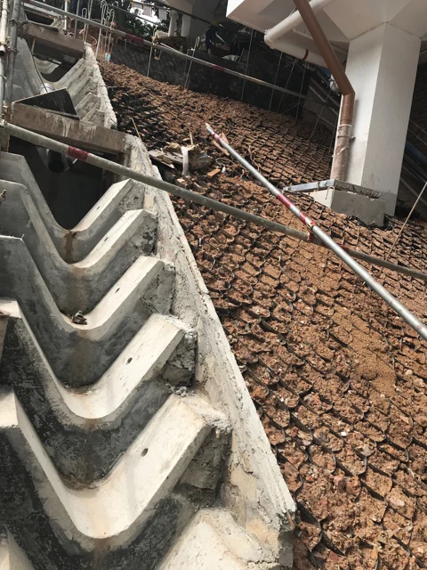 Slope stabilisation at NUS