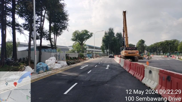 Figure 6: Road diversion to ensure smooth traffic for the entire construction