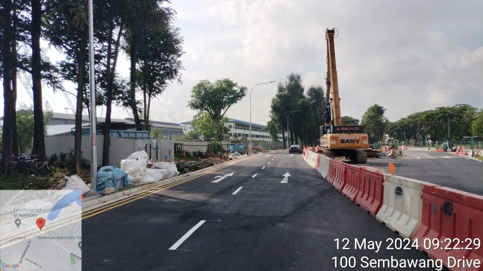 Figure 6: Road diversion to ensure smooth traffic for the entire construction
