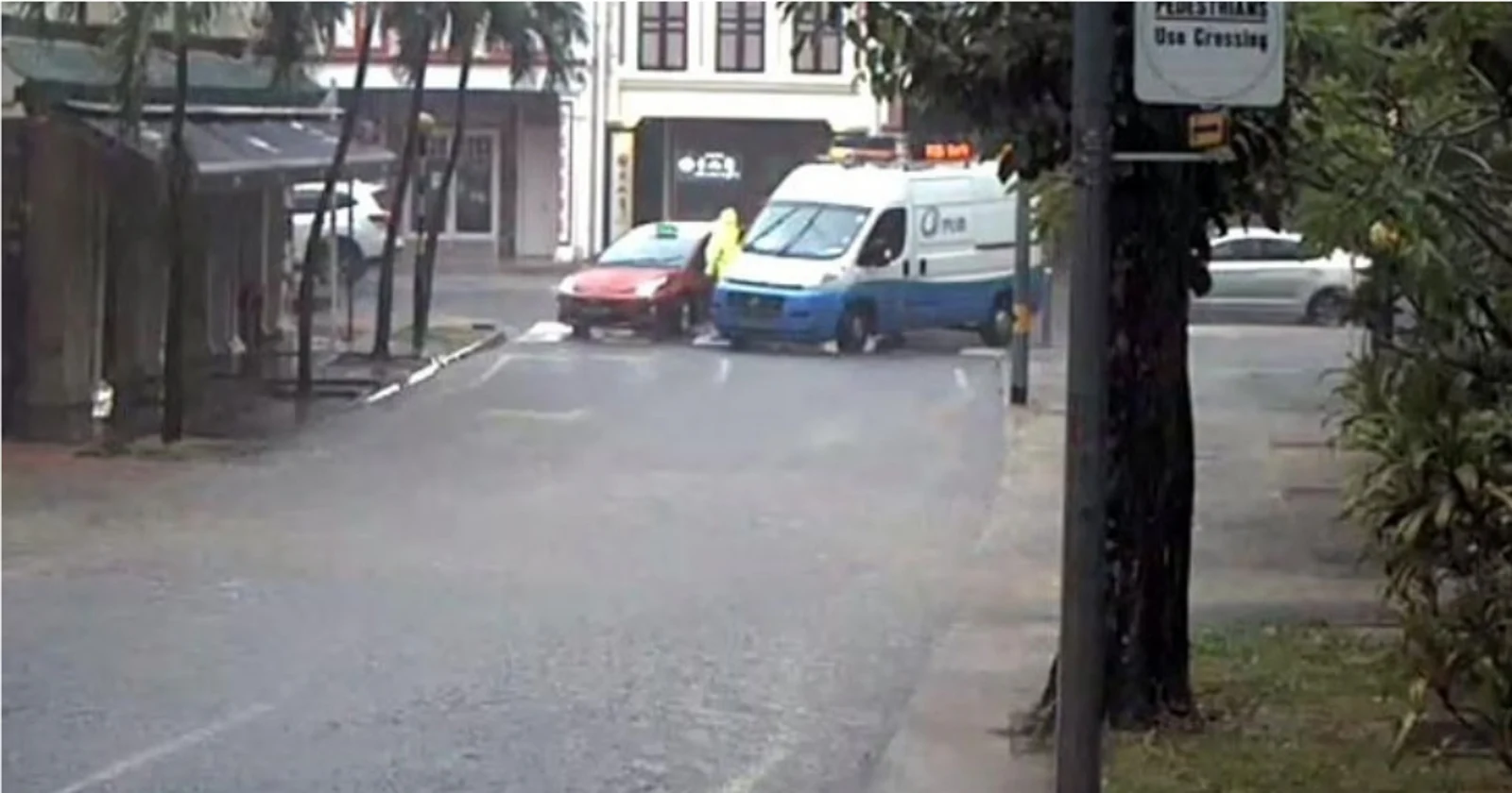 Figure 1: Flash Flood along Tanjong Pagar Rd - Craig Rd junction