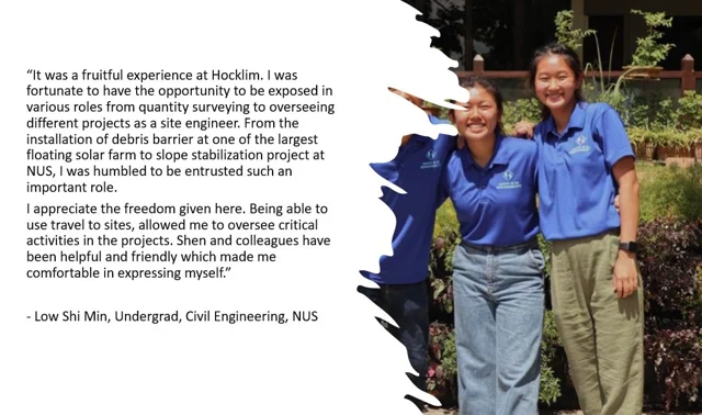 Student testimonial