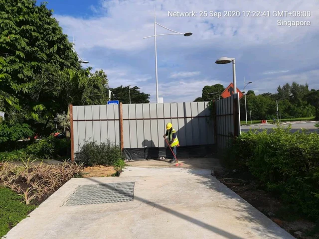 Maintenance of Worksites for Marina South Drainage