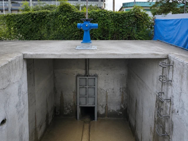 Flood Gate at Jurong Port