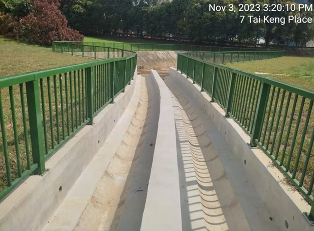 Drainage Works at Lim Teck Boo