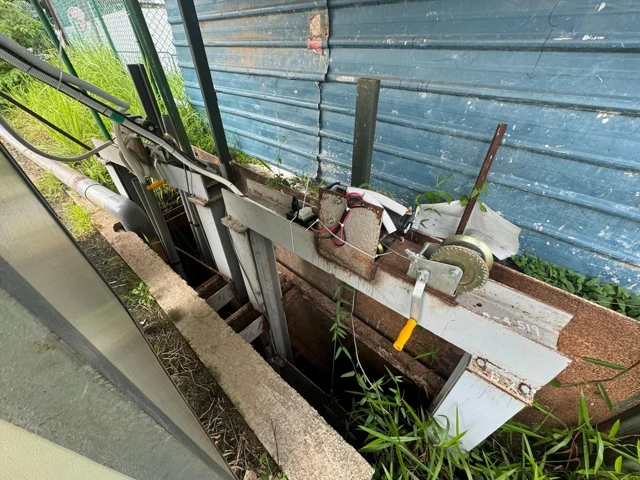 Figure 4: Tidal gate to control the flow of sea water