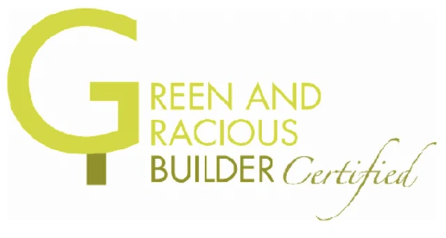Green and Gracious Builder recognition